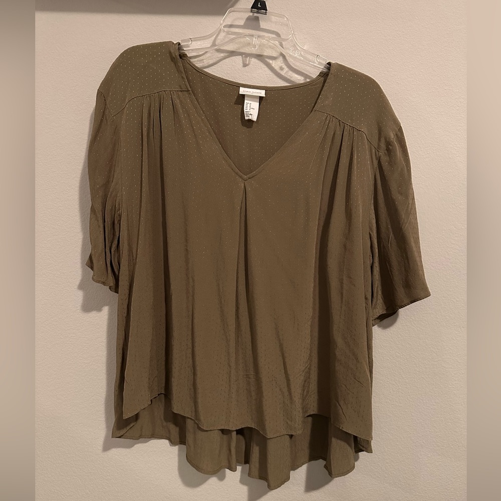 H&M Blouse Olive Green